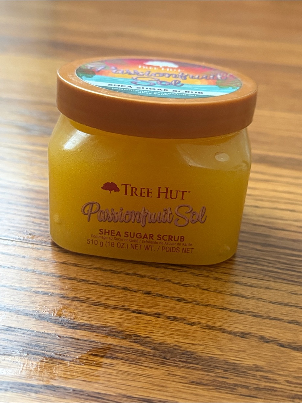 Tree Hut Passionfruit Sol Shea Sugar Scrub - Yellow